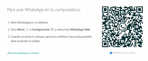 Conectar whatsapp web
