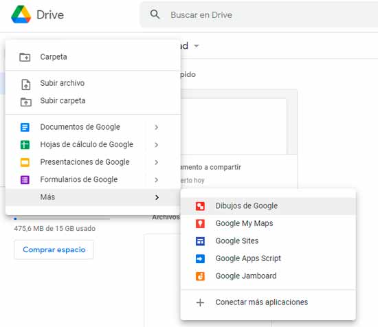 Características principales de Google Drive